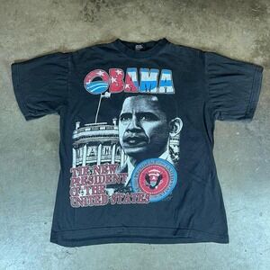 Vintage Obama 2012 campaign tee Men's Size M